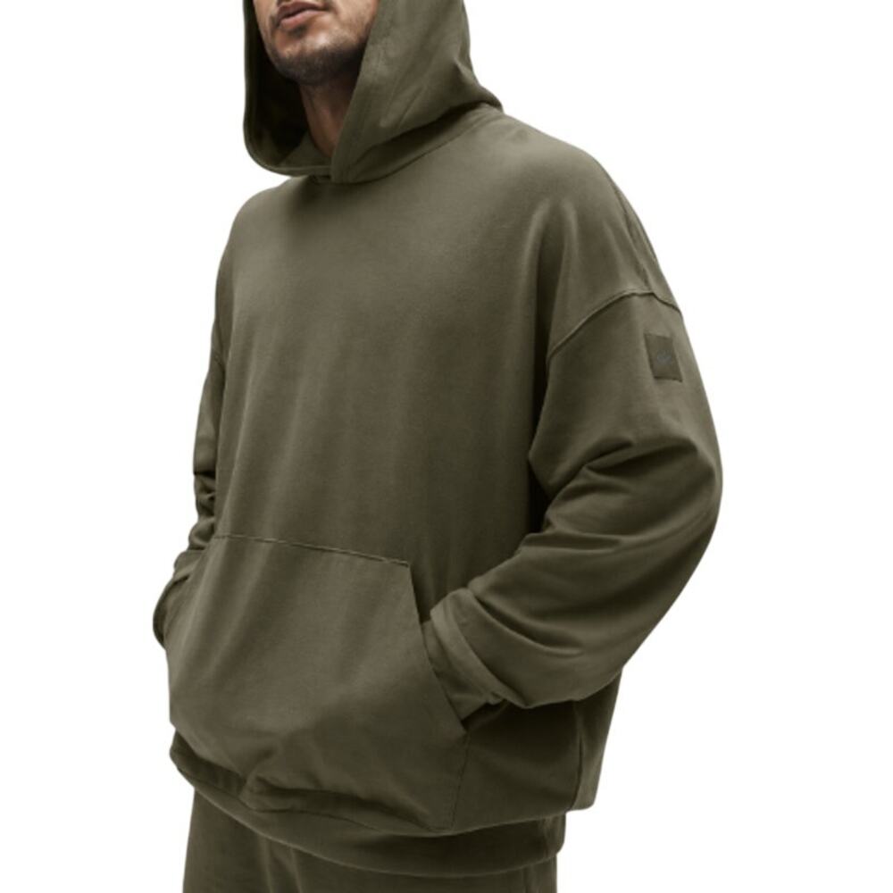 Alo Yoga Green Double Take Hoodie Size L